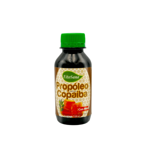 Propóleo, Copaiba y Miel – Alivio Respiratorio y Digestivo 120 ml