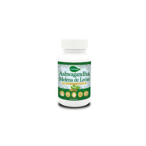 Ashwagandha + Melena de León – Estrés, Enfoque y Vitalidad 100 cápsulas